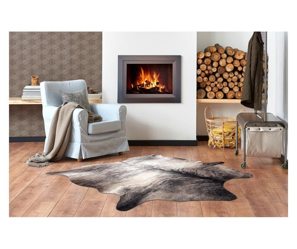 Covor Artificial Cowhide, Vaca G5067-4 Piele gri 180x220 cm - 4