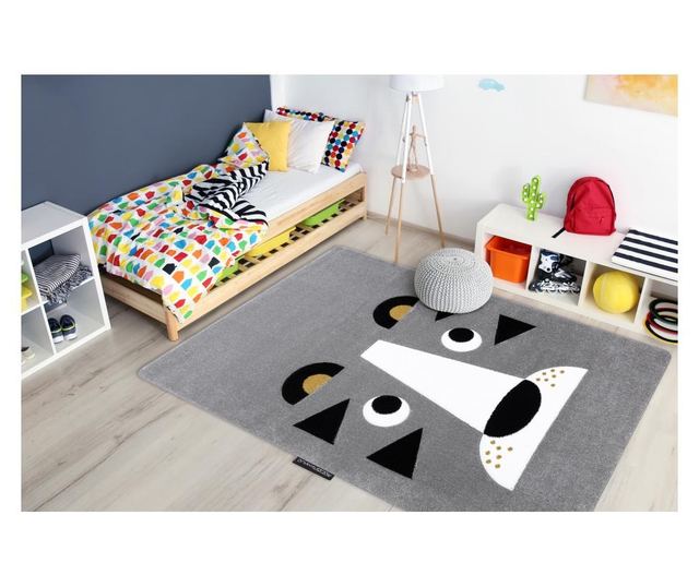 PETIT LION LEW grey rug 180x270 cm