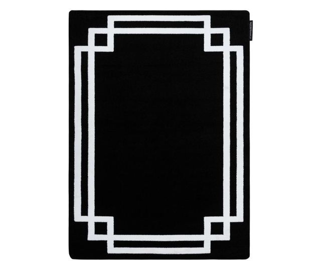 HAMPTON Lux Black Rug 160x220 cm