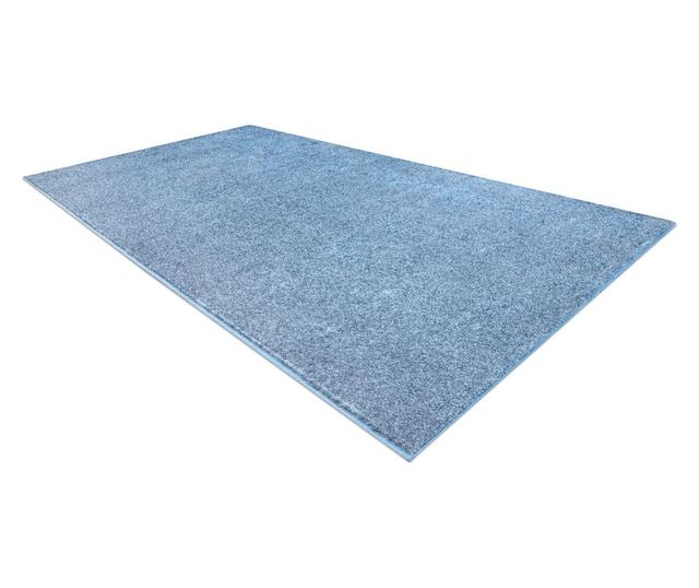 Covor - Mocheta SANTA FE albastru 74 simplu, culoare, solidă 150x250 cm  150x250 cm