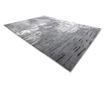 модерен килим COZY 8876 Rio structural две нива на руно сив 280x370 cm  280x370 см