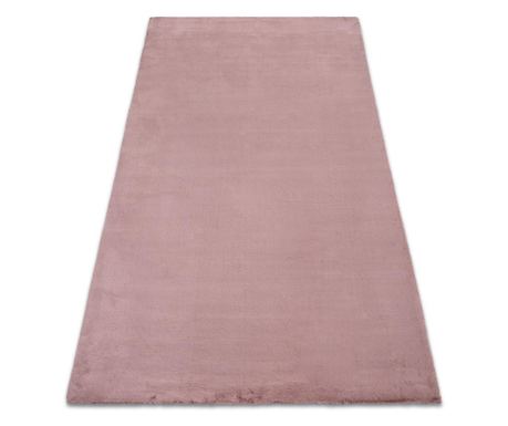 BUNNY Rug Pink FAUX RABBIT FUR 160x220 cm