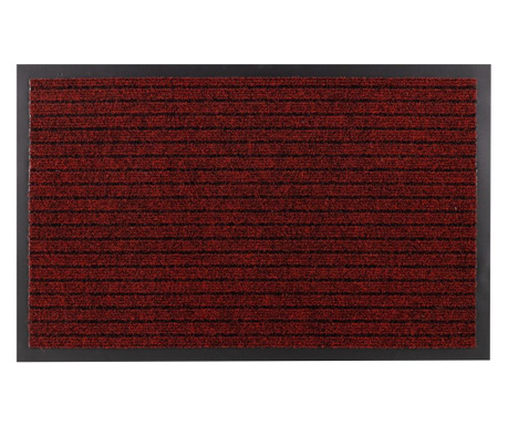 Ajtószőnyeg csúszásgátló DURA 3879 kültéri, beltéri - piros 50x80 cm