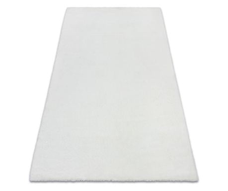 Koberec BUNNI bílá, imitace králíčí kožešiny 80x150 cm  80x150 cm
