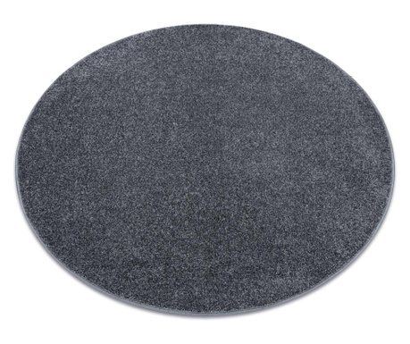 SANTA FE szőnyeg kör szürke 97 egyszerű, egyszínű kerék 200 cm krog 200 cm