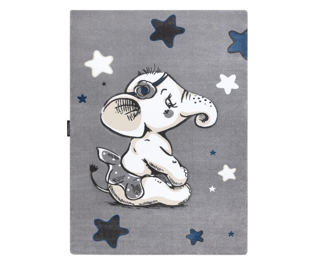 Килим PETIT ELEPHANT СЛОН звезда сив 180x270 cm  180x270 см - 2