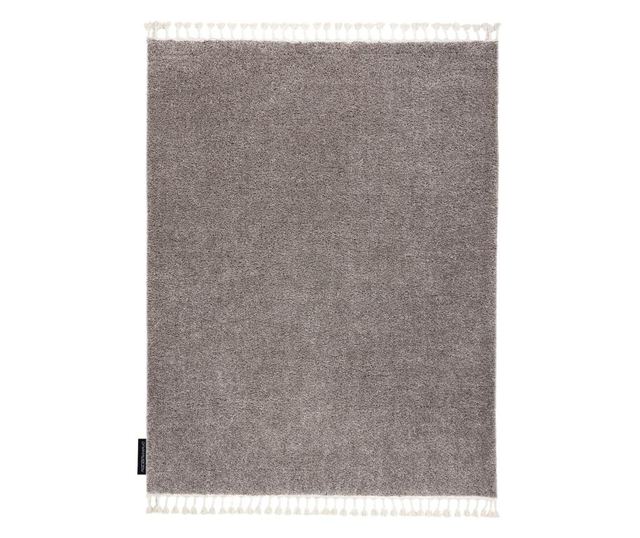 Covor Berber 9000 maro Franjuri shaggy 80x150 cm  80x150 cm