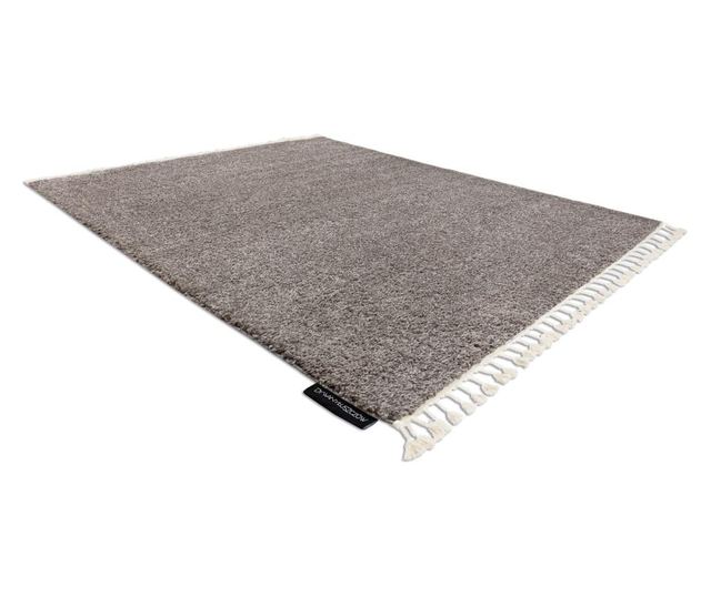 Covor Berber 9000 maro Franjuri shaggy 80x150 cm  80x150 cm