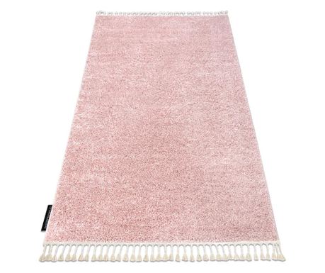 BERBER 9000 Pink Shaggy Moroccan Rug 120x170 cm