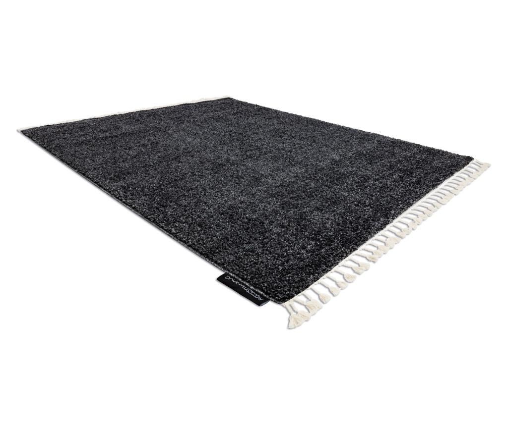 Килим BERBER 9000 сив шаги ресни 160x220 cm  160x220 см - 3