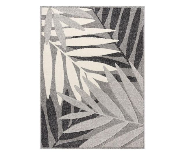 Feel szőnyeg  1827/16811 LEVELEK szürke / krém 120x170 cm 120x170 cm