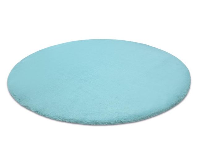 Covor BUNNY cerc aqua albastru cerc 140 cm  P140 cm