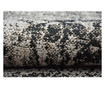 Covor sisal Floorlux 20491 Flori argintiu si negru 80x150 cm  80x150 cm