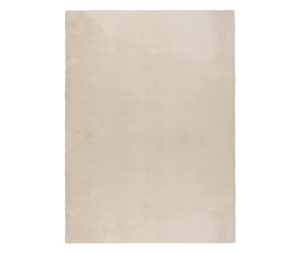 BUNNY Beige Faux Rabbit Fur Rug 200x290 cm - 3