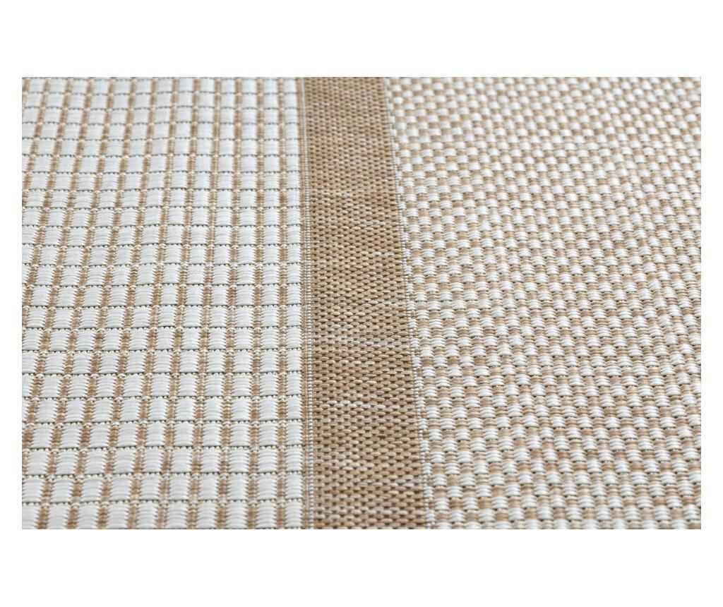 Covor SISAL SION Cadru 21782 țesute plate ecru / bej 80x150 cm  80x150 cm - 6