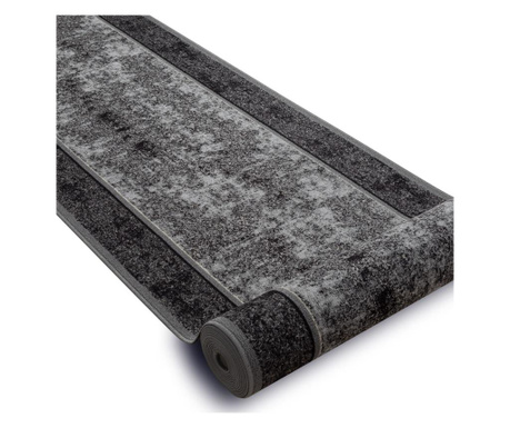 Csúszásgátló futó szőnyeg  CSILLAGK 67 cm szürke 67x1150 cm