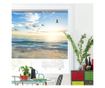 Roleta tip Jaluzea cu Rulou si sistem inclus, Peisaj cu pasari care zboara peste mare, Decoratiuni Casa, Latime 60 cm x Inaltime