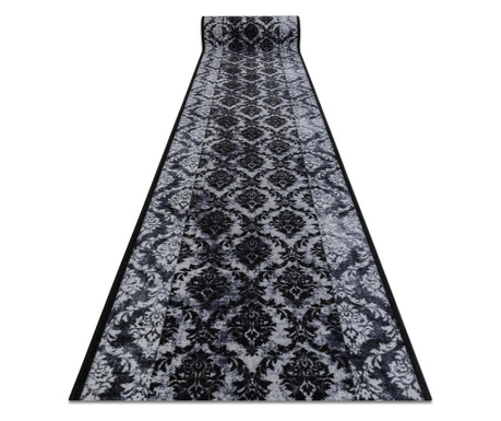 Csúszásgátló futó szőnyeg  ROMANCE 80 cm szürke 80x1000 cm
