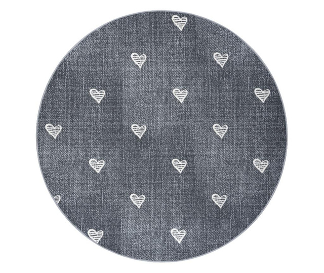 Tepih za djecu Hearts okrugli  κύκλος 200 cm