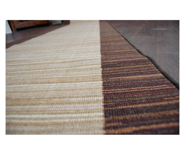 Traversa anti-alunecare Streifen 57 cm maro 57x130 cm  57x130 cm