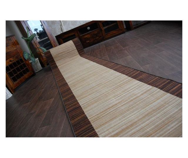 Traversa anti-alunecare Streifen 57 cm maro 57x130 cm  57x130 cm