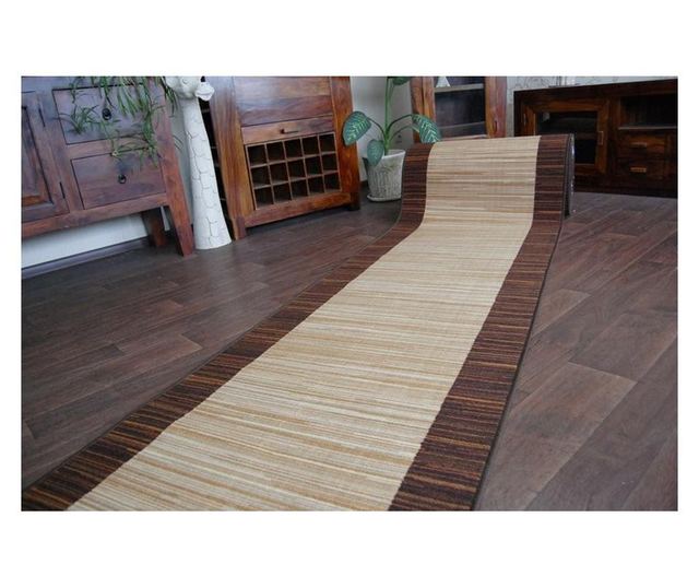 Traversa anti-alunecare Streifen 57 cm maro 57x130 cm  57x130 cm