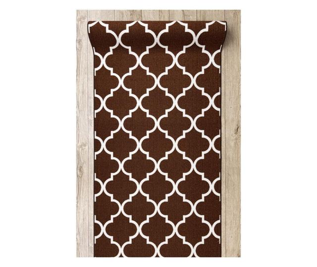 Traversa anti-alunecare Trellis maro  30351 90 cm 90x200 cm  90x200 cm
