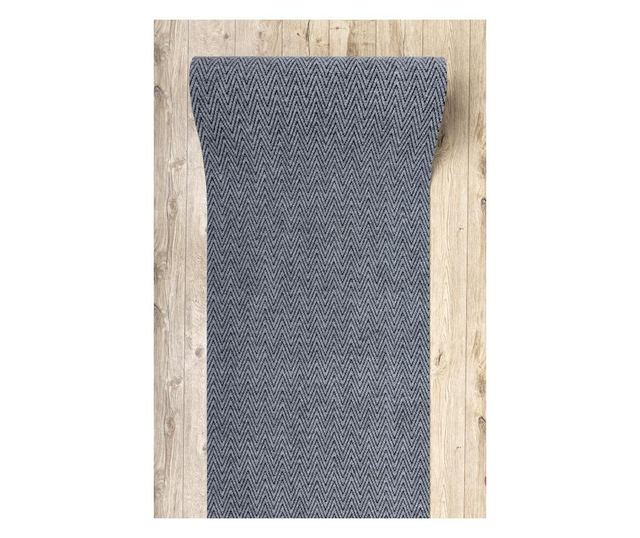 Бегач - Подложка за врати, противоплъзгаща 200 cm MAGNUS 2954 зигзаг външна, закрита сив 200x150 cm  200x150 см