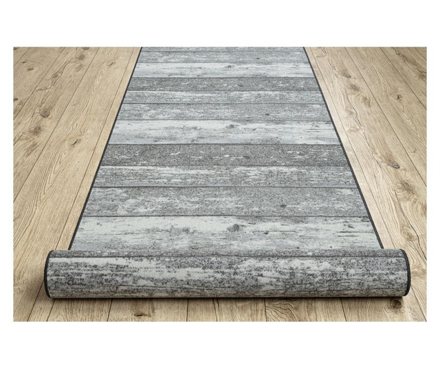 Csúszásgátló futó szőnyeg anti-alunecare 67 cm Faipari, tábla szürke 67x510 cm 67x510 cm