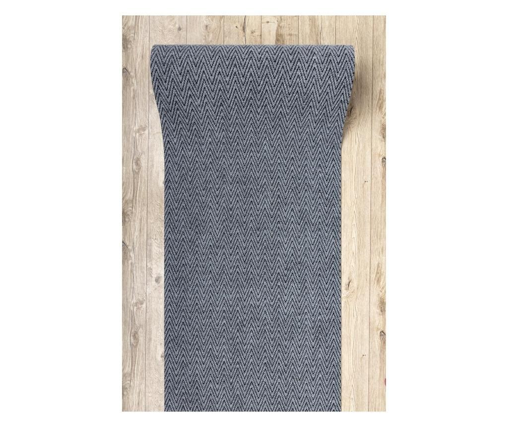 Бегач - Подложка за врати, противоплъзгаща 200 cm MAGNUS 2954 зигзаг външна, закрита сив 200x300 cm  200x300 см - 5