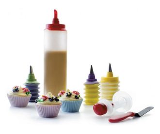 Set pentru briose 9 piese Ibili-Accesorios, otel inoxidabil/plastic