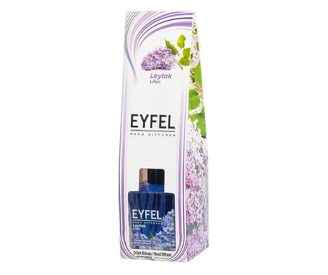 Odorizant cu Betisoare Parfumate Liliac, Eyfel, 120ml