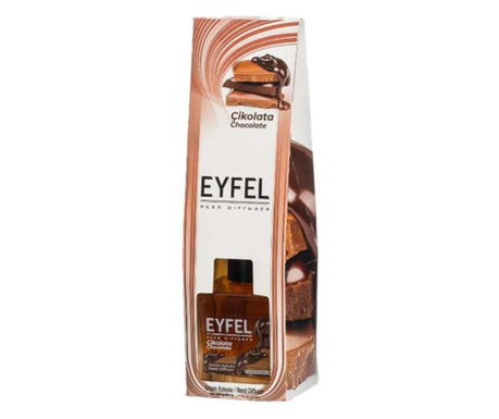Odorizant Cu Betisoare Parfumate Ciocolata, Eyfel, 120ml