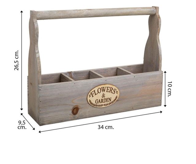Ghiveci Creaciones Meng, Wooden