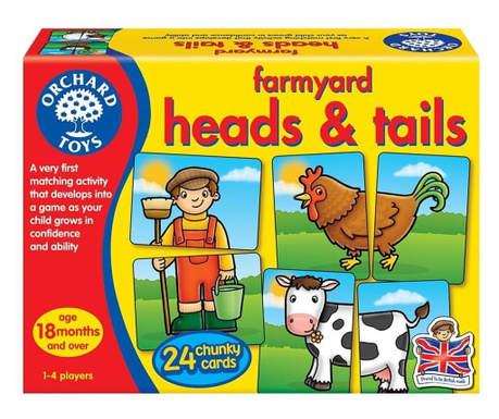 Prietenii de la ferma / FARMYARD HEADS & TAILS
