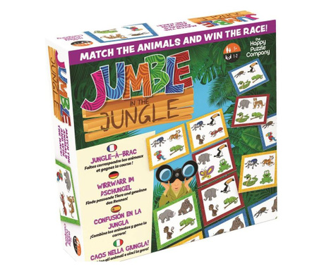 Joc asociere Jumble in the Jungle The Happy Puzzle Company