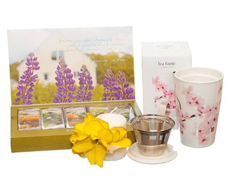 Herbal collection gift – cadou cu ceai si cana