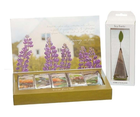 Herbal infuser gift – cadou cu ceai si infuzor
