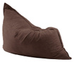 Fotoliu tip Perna Magic Pillow XXL, Brown Muffin Gama Plush Honey umplut cu fulgi de burete memory mix