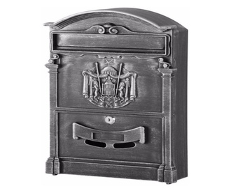 Пощенска Кутия ALU кутия, 410x255x90 мм, алуминий, метал, антично сребро