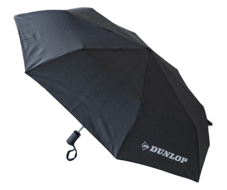 Umbrela dublu automata Dunlop, negru, 90 cm