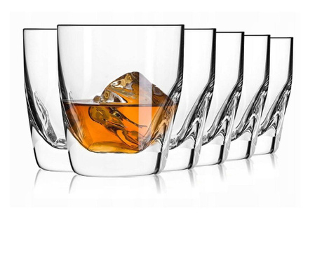 Set 6 pahare whisky cristal mixology Krosno Krosno