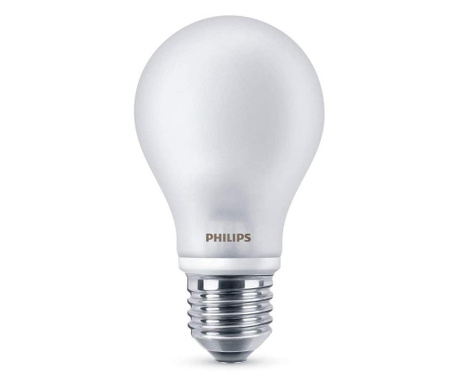 Bec cu 8 leduri Philips E27 6W (40W), 470 lm, lumina calda