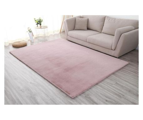 ČUPAVI MEKANI TEPIH 70X140 CM ROZA