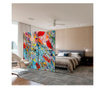 Paravan 4 piese TrueColor, Art Factory, Colorat 1, Panza pe cadru de lemn, Decoratiuni Casa, 4 Panouri de 35x180, 140 x 180 cm