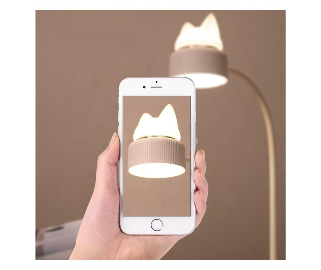 Lampa pentru citit, ambientala, Anime, 3 intensitati, baterie reincarcabila, LED, incarcare USB, Roz - 7