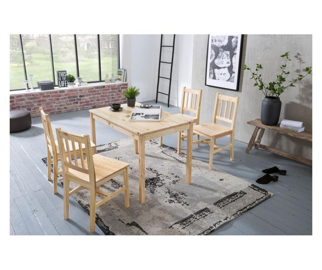 Set miza in 4 stoli Emil