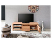Comoda TV Wohnling, Design Style, lemn masiv de salcam
