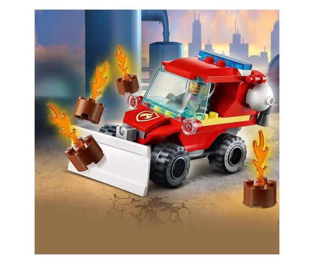 Lego fire 2024 pickup truck