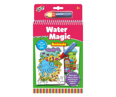 Water Magic Animals - Carte Colorat Apa Magica Animale